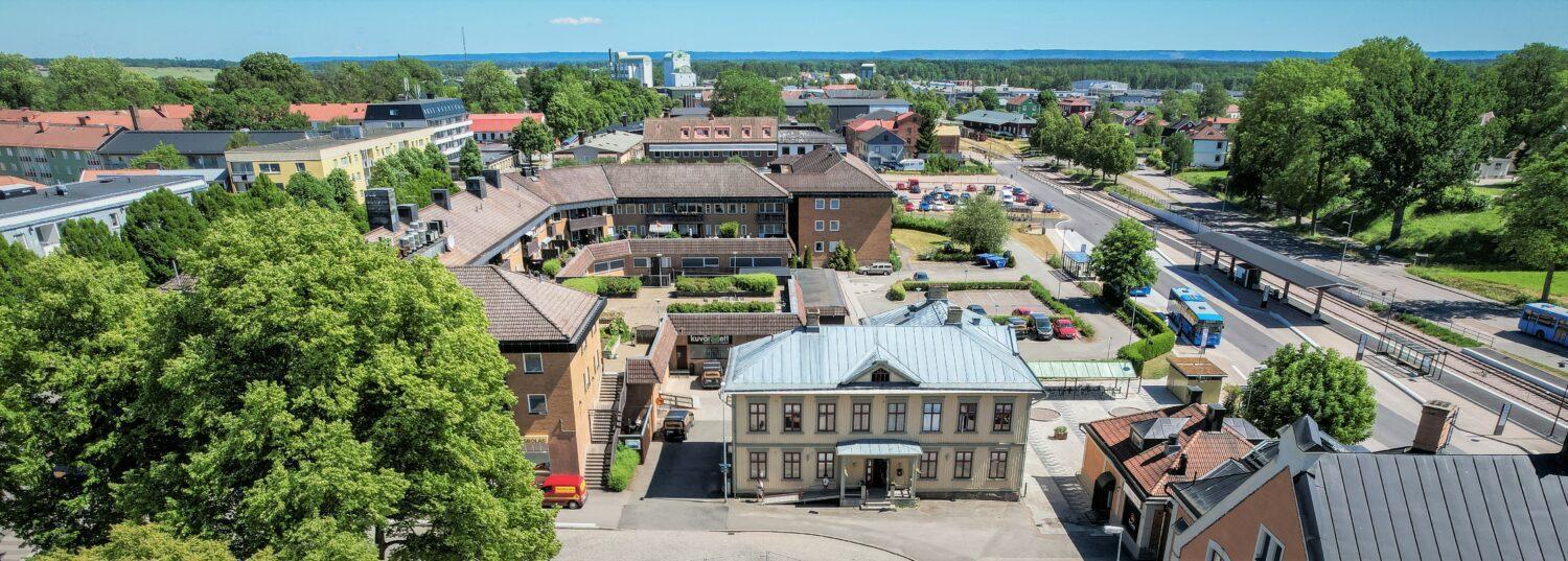 Jaernvaegshotellet B&B Skara Exterior photo